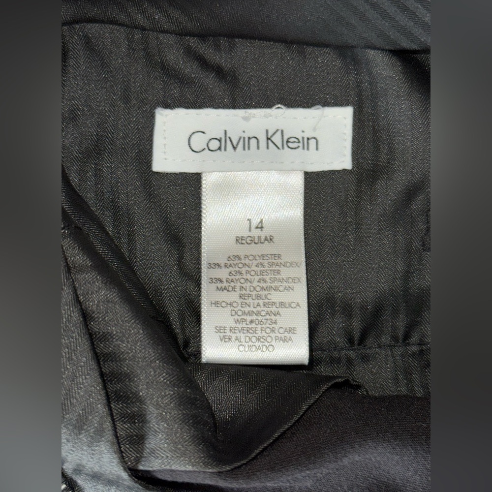 CK Boys Black Dress Pants, PERFECT for school concerts! - Picture 6 of 7